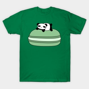 Panda and Giant Macaroon T-Shirt